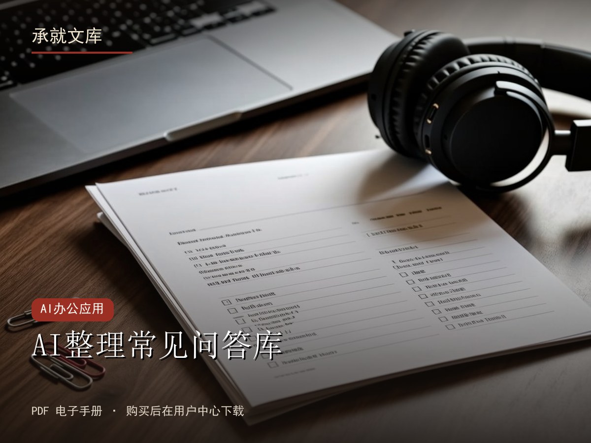 AI整理常见问答库