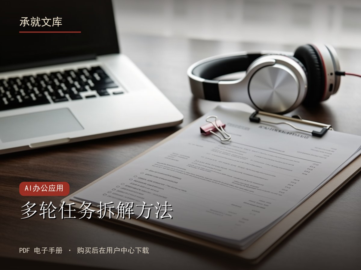 多轮任务拆解方法