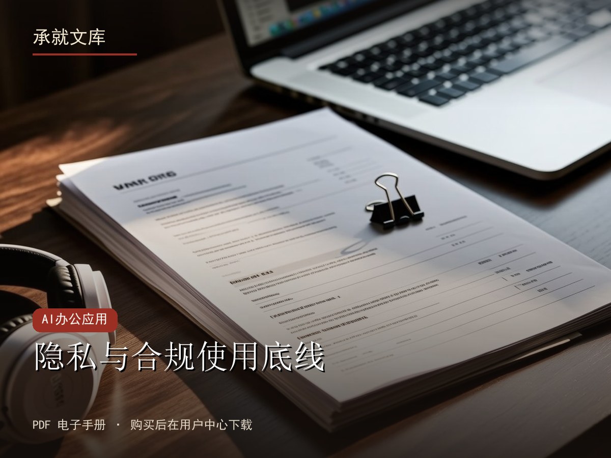 隐私与合规使用底线