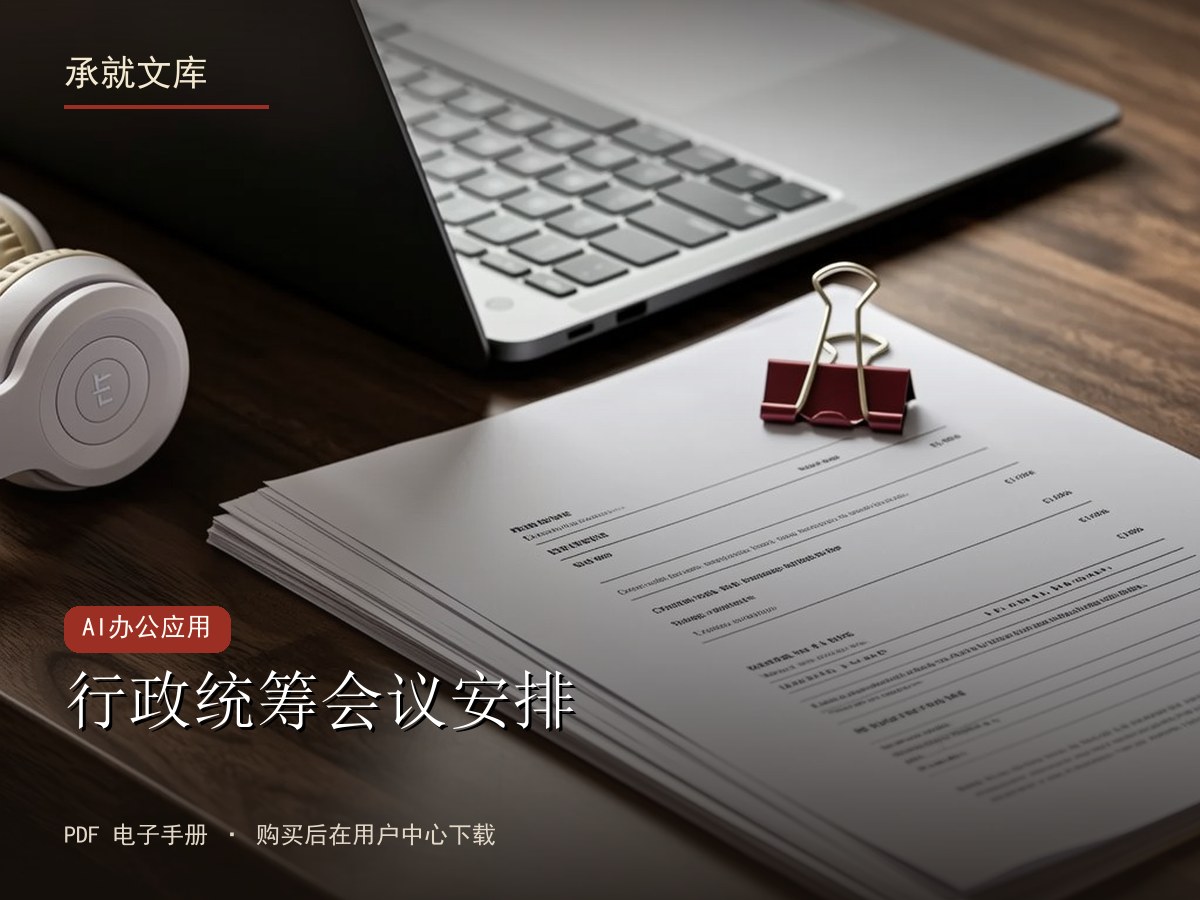行政统筹会议安排