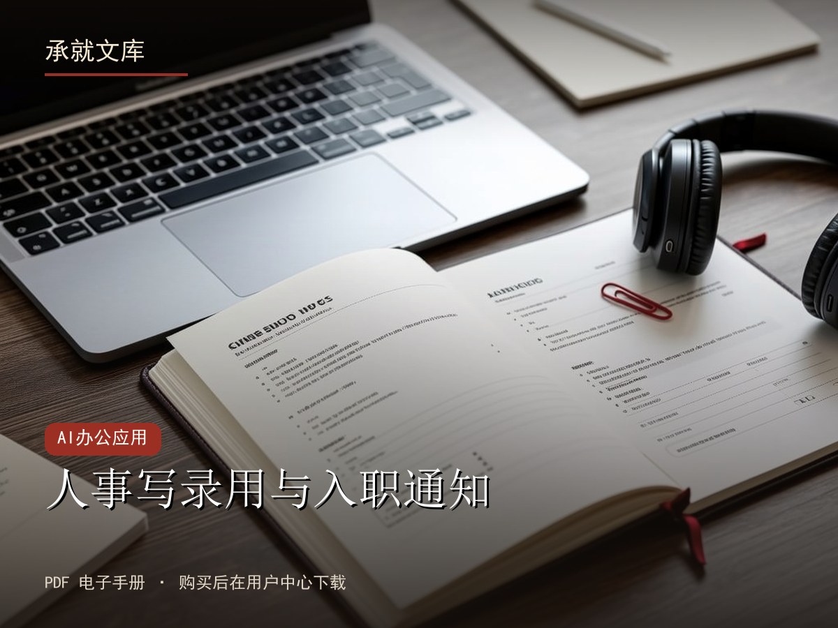 人事写录用与入职通知