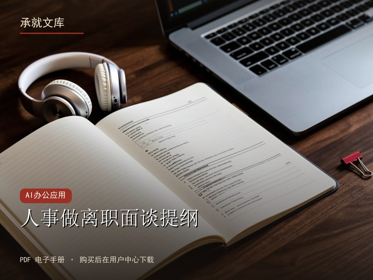 人事做离职面谈提纲