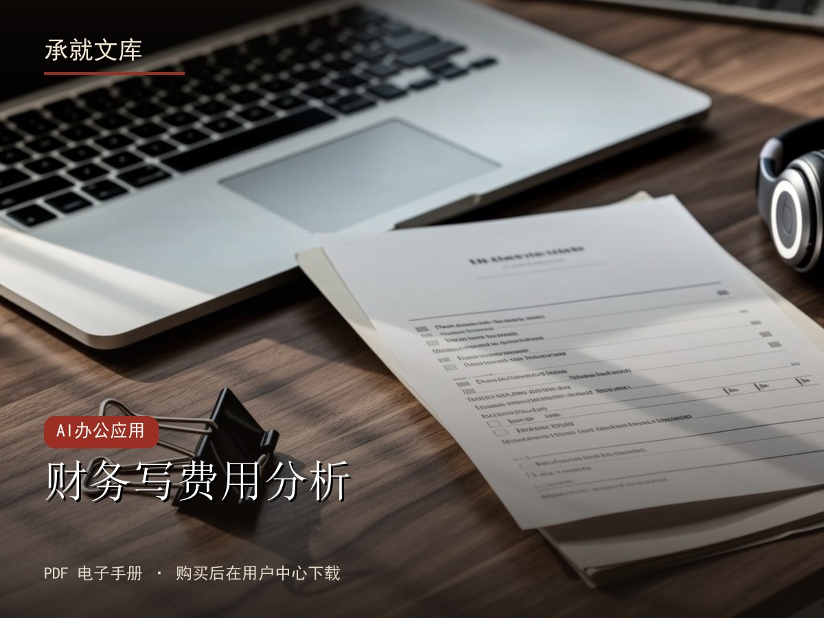 财务写费用分析